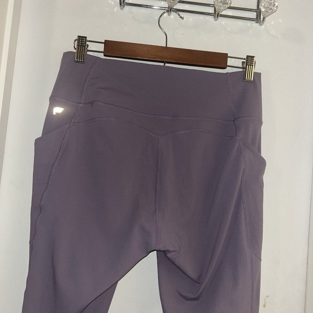 Fabletics Purple Powerluxe Hi-Waisted Athletic Sporty Workout Leggings Size XL - Picture 5 of 8